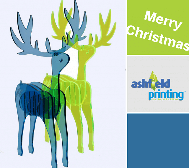 ashfield printing christmas reindeer