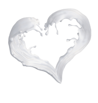 Image of a paint splash heart