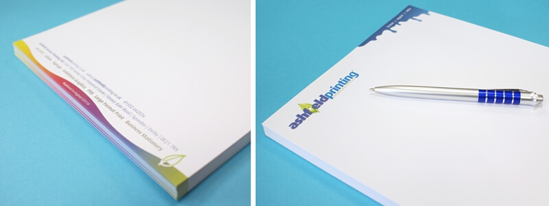 Stack of printed letterhead